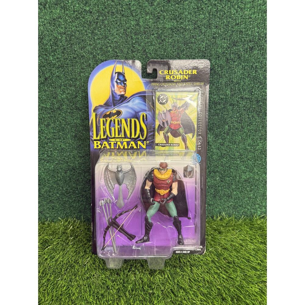 Legends of Batman Crusader Robin Action Figure Kenner 1995 DC Comics MOC NEW